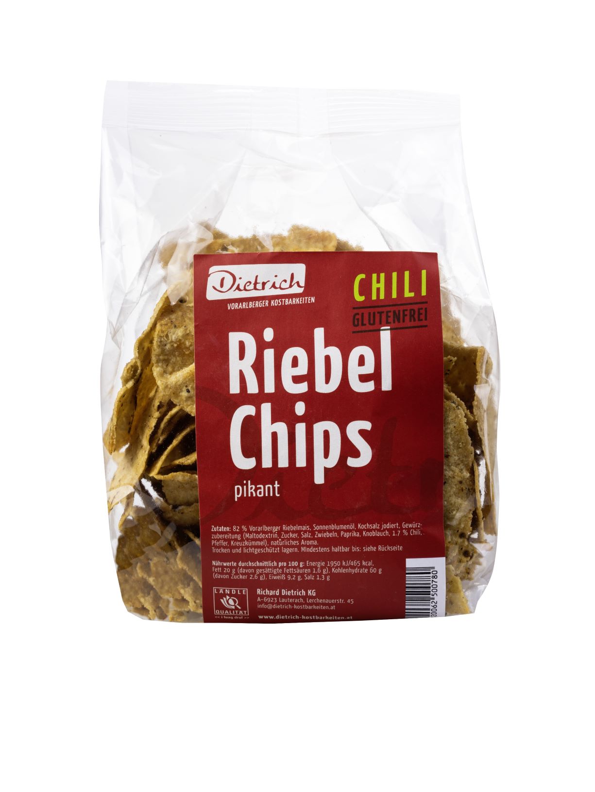Riebel Chips pikant 125 g glutenfrei