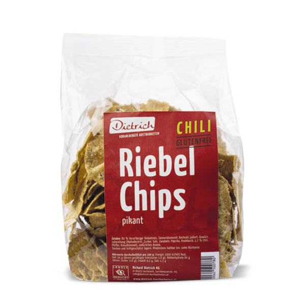 Riebel Chips 125 g pikant glutenfrei