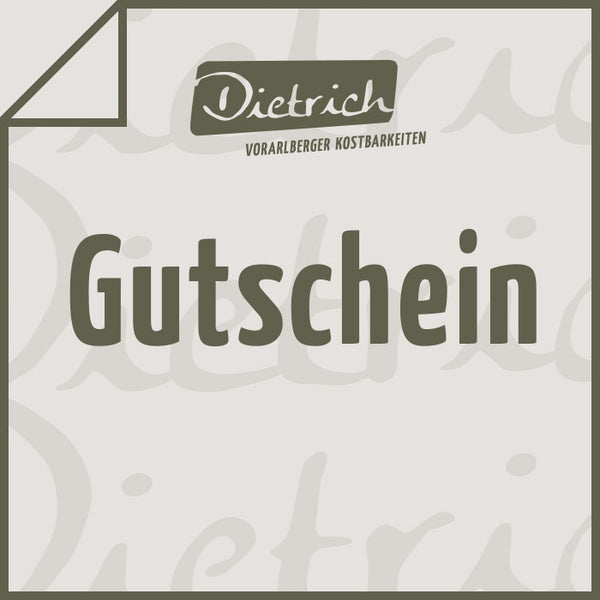 Geschenkgutschein Dietrich